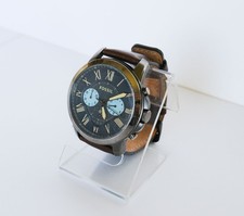 Fossil Grant FS5183 Mens Chronograph Blue Gun...