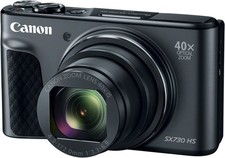 Canon PowerShot SX730 HS Digital Camera 20.3 MP 40x Optical Zoom Bluetooth Black