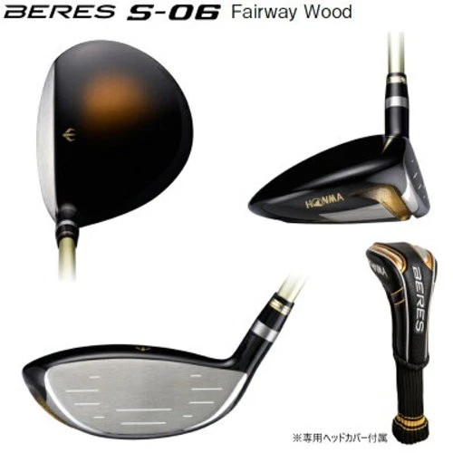 HONMA BERES S-06 3-Star 7W 21° FW R-Flex ARMRQ X47 w/Headcover Japan Model - Image 2 of 4