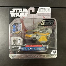Star Wars Micro Galaxy Squadron Anakin Skywalker's Jedi Interceptor Armada 0057A