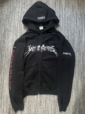 Vetements 'Total Fu**** Darkness Zip Up Hoodie