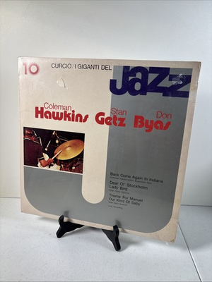 #ad #ad Coleman Hawkins Stan Getz Don Byas I Giganti Del Jazz Vol. 10 VINYL LP NEW $25.00