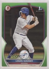2023 Bowman Prospects Neon Green 232/399 Logan Wagner #BP-36 7bt