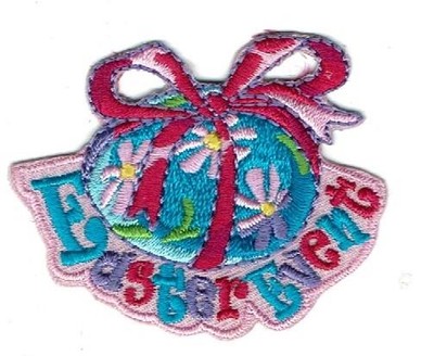 Girl Boy Cub EASTER EVENT Egg hunt Bunny Fun Patches Badge SCOUTS GUIDE party