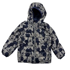 Baby Gap  Disney Mickey Mouse Puffer Jacket Toddler Size 5 Years Lightweight
