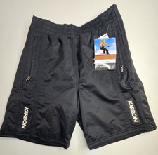 Pantaloncini Karbon Snowboard Slalom Sci Corsa Zip Laterale Junior Large