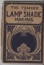 Vintage The Teacher of Lamp Shade Making D M ...
