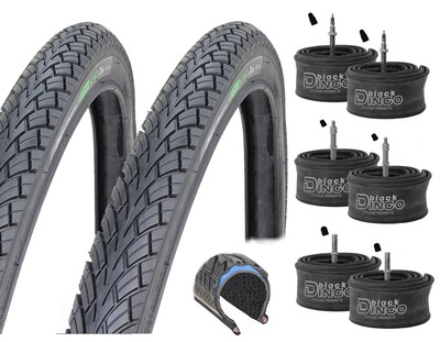2 x Pannensicherer Fahrradreifen 26''/ 28'' (50-559) 47-622 Reifen Ventil wählbar