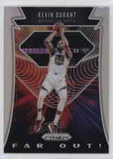 2019-20 Panini Prizm Far Out! Silver Prizm Kevin Durant #5 yf0