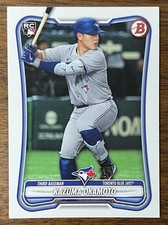 KAZUMA OKAMOTO 2026 BOWMAN PAPER RC #28 BLUE JAYS!