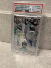 2020 Panini Phoenix Green Josh Jacobs Derek Carr Henry Ruggs Auto Relic /5