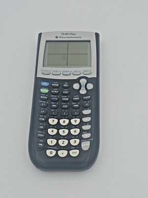 Texas Instruments TI-84 Plus Graphing Calculator 10-Digit LCD (Missing Cover)