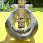 1 1/2” Large OLD Flag Pole Bracket Holder Vintage Galvinized Cast Iron Rustic — photo 10
