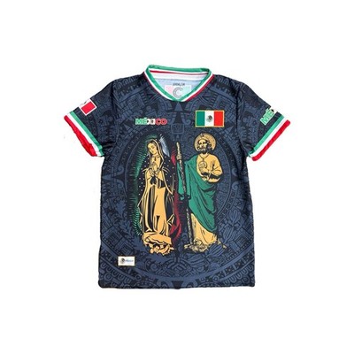 jersey Virgen de guadalupe y San Judas color negro