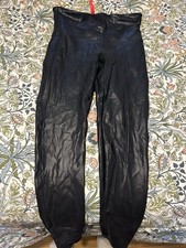 Spanx women’s Faux Leather Leggings, Size XL