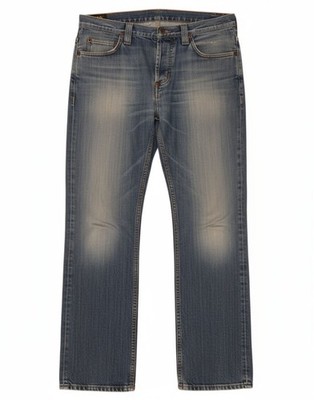 LEE Herren Knox Straight Jeans W33 L34 blau Baumwolle BQ09