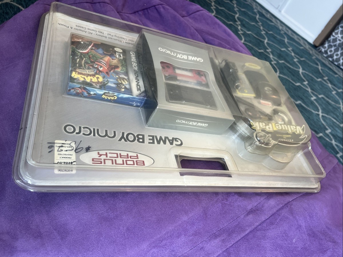 GAMEBOY micro＆ソフトセット Nintendo GameBoy micro System - 20th Anniversary Red & Gold