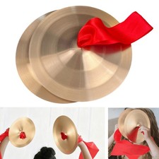 1 Pair Hand Cymbals Alloy Finger Cymbals Band Percussion Instrument Traditional