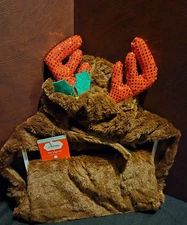 Reindeer dog Christmas costume XXL Big jingle  bells new nwt