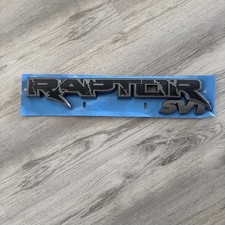 2012 FORD F150 SVT RAPTOR TAILGATE EMBLEM OEM #512