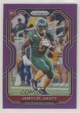 2020 Panini Prizm Rookie Purple Prizm 68/125 Jamycal Hasty #303 4l3