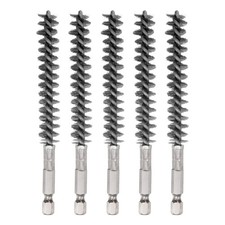 5Pcs Bore Brush Stainless Steel 12mm Dia Cleaning Wire Tube Pipe Cleaner