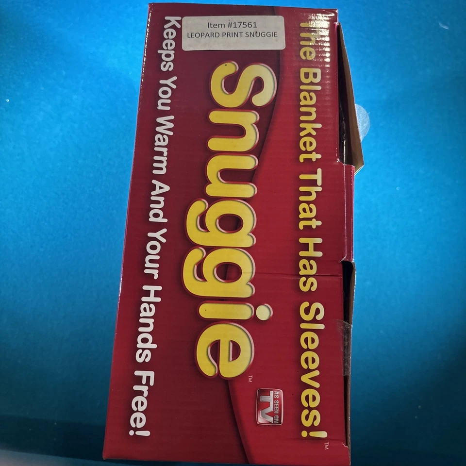 Новый уютный дикая сторона леопард супер-мягкий флис рукав одеяло дизайнер - Изображение 2 из 4