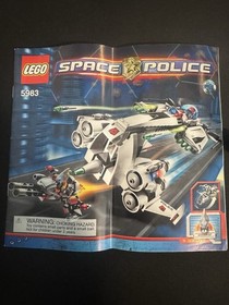 LEGO Space Police SP Undercover Cruiser 5983 100% Complete