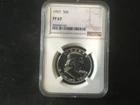 1957 NGC PF67 Proof Ben Franklin HalfDollar 90% Silver 50c White Label