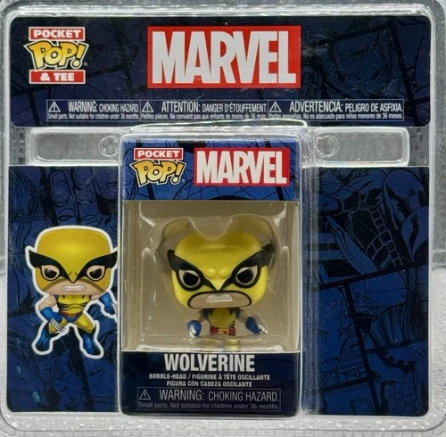 🔥Funko Pocket Pop!: Marvel - WOLVERINE Mini BobbleHead🔥