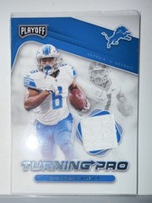 Panini 2020 Playoff Turning Pro Memorabilia D'Andre Swift TP-9 Georgia Detroit