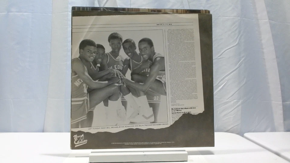New Edition Self Titled 1984 MCA Records MCA 5515 1st Press VG+ - Image 3 of 4