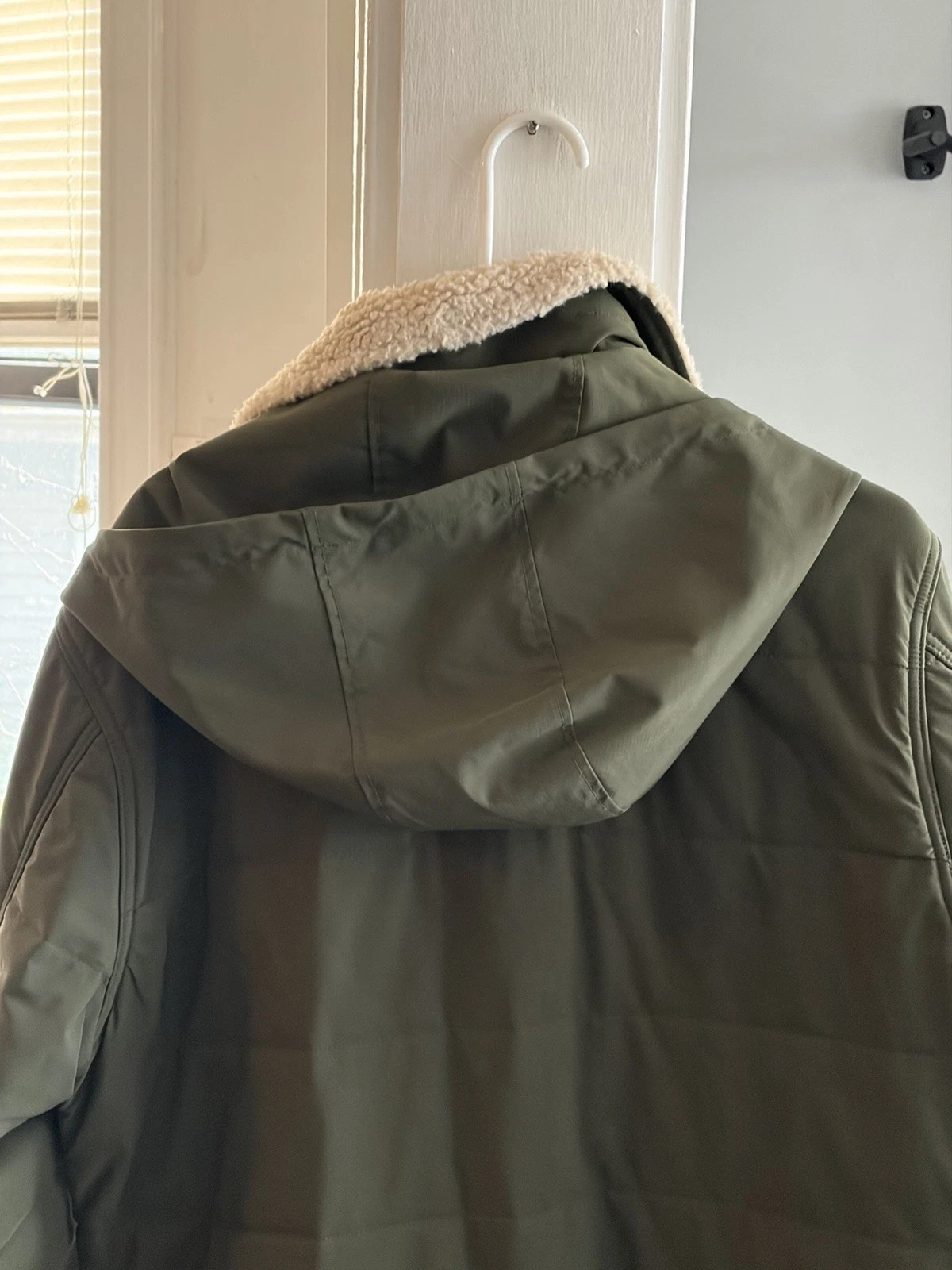 Relwen Men's Channel Boarder Jacket size L Olive/Orange - product detail image 6