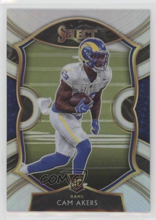 2020 Panini Select Concourse Silver Prizm Cam Akers #55 Rookie RC