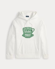 Image of Polo Ralph Lauren Ralph's Coffee Hoodie White 5 Sizes 23568
