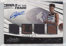 2017-18 Panini Absolute 49/99 Justin Patton #TT4-JP Auto 9hx