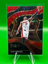 2023-24 Panini Select - Courtside Bam Adebayo #259 Red Disco Prizm #/49