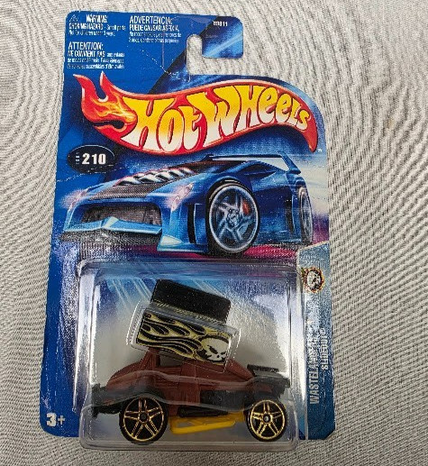 Hot Wheels Slideout #210 Wastelanders Brown Die-Cast Car 2004