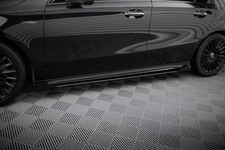 MAXTON STREET PRO SEITENSCHWELLER MERCEDES-AMG A35 (W177) FL SCHWARZ MATT +