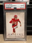 2024 Panini Origins Blank Slate Patrick Mahomes II #9 Case Hit PSA 10 (Pop 10)