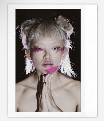 Art model Angel Instax Wide Instant Film Print