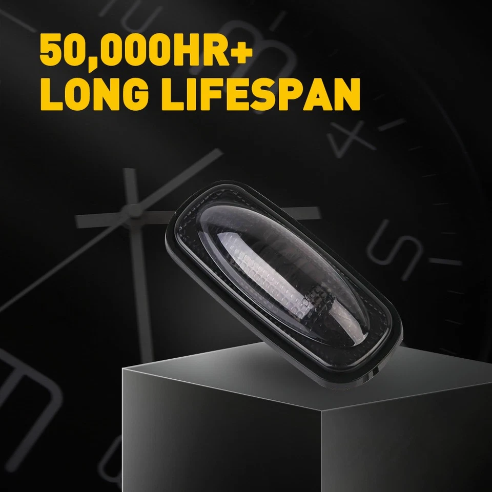 PARA 44629 DODGE RAM 3500 2500 Doble Rueda CAMA LATERAL GUARDABARROS MARCADOR LUZ LÁMPARA 2X Foto 3 de 4