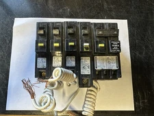 Square D Homeline Breakers Lot GFCI’s Lot Of 5