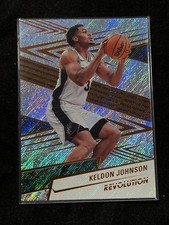 2024-25 Panini Revolution Keldon Johnson #7 San Antonio Spurs Trading Card nba