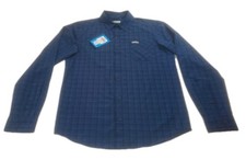 Columbia Shirt Men's Size Small Blue Short Sleeve Sportswear Button Up New, NWT