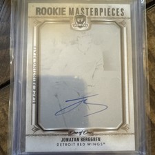 2022-23 UD The Cup - Black Printing Plate Valtteri Puustinen Auto 1/1 