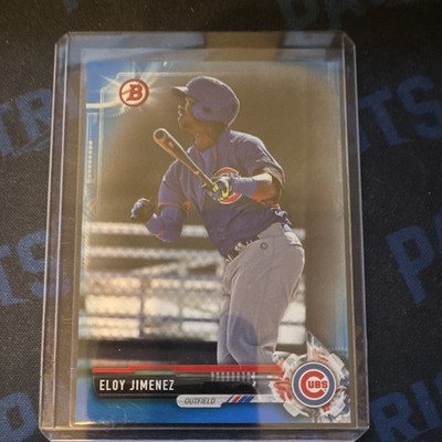 Topps 2017 Bowman Prospects Blue /150 Eloy Jimenez Chicago Cubs BP50 RARE 