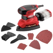 1.2 Amp 4-in-1 Detail Sander Multi-Function Corded Electric Mouse Detail Sander