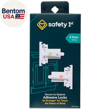 - Secure-To-Explore Adhesive Cabinet Locks Baby Proofing, Child Locks for Cabine