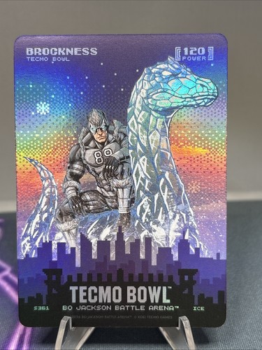 2026 Battle Arena Tecmo Bowl Brockness Skyline Ice S361